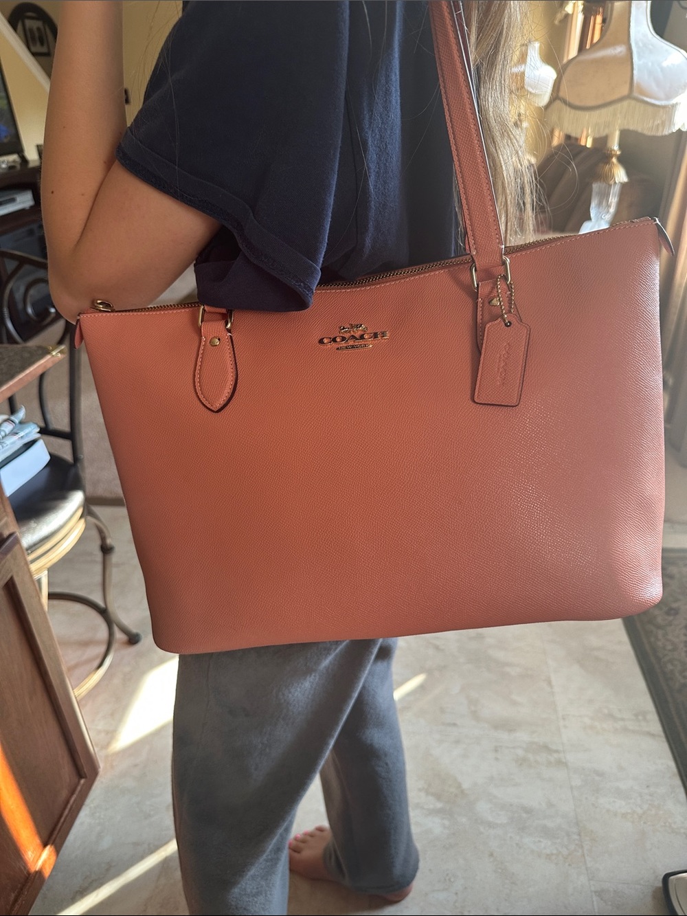 Coach Coral Gallery Tote CH285 - Picture 7 of 12